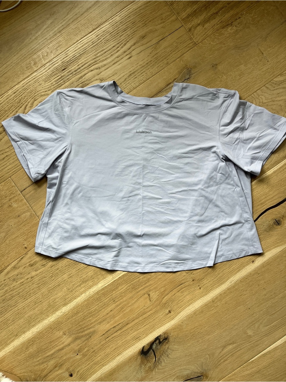 lululemon Light Short-Sleeve Crop Tee